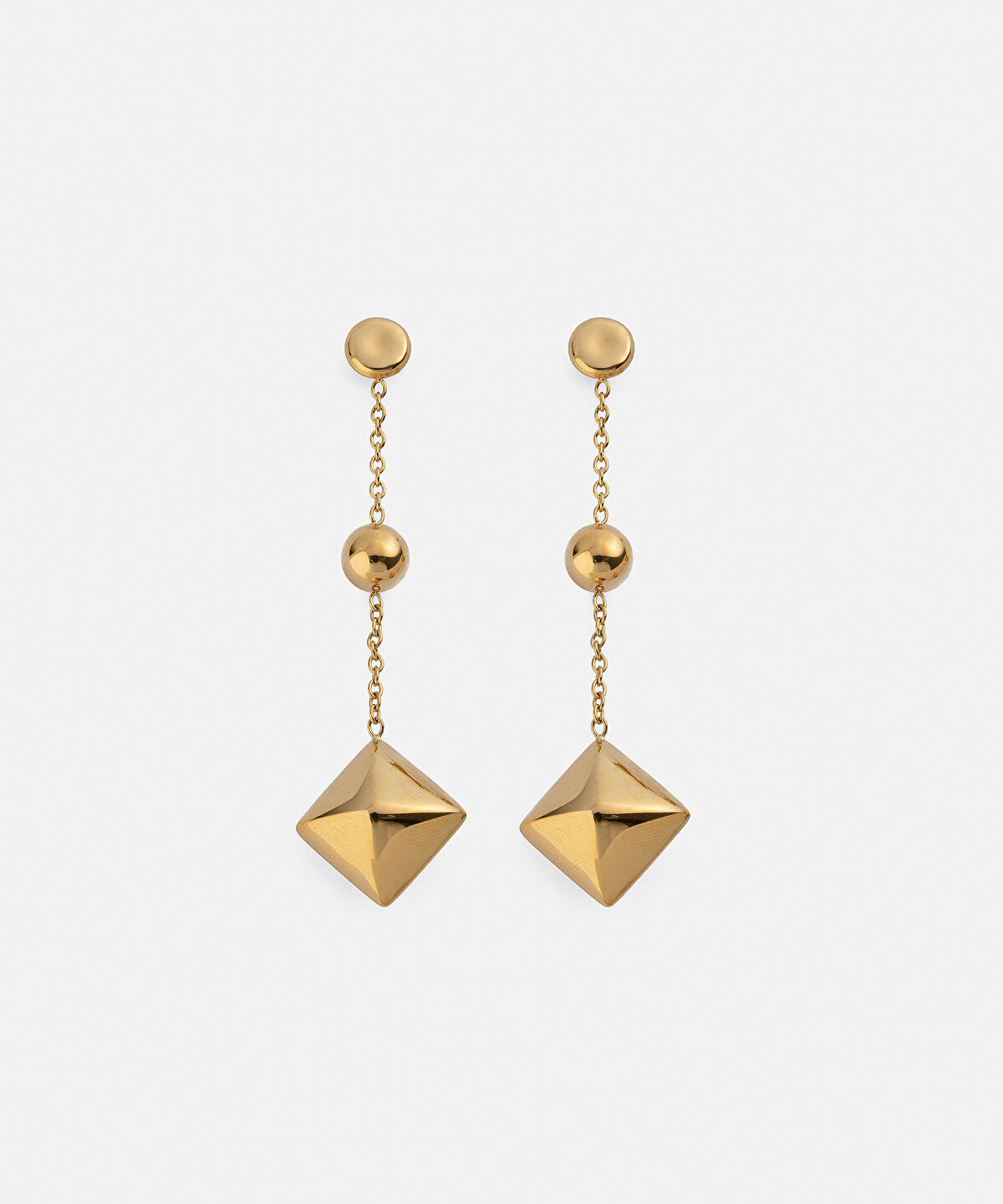 Combined Chain Earrings