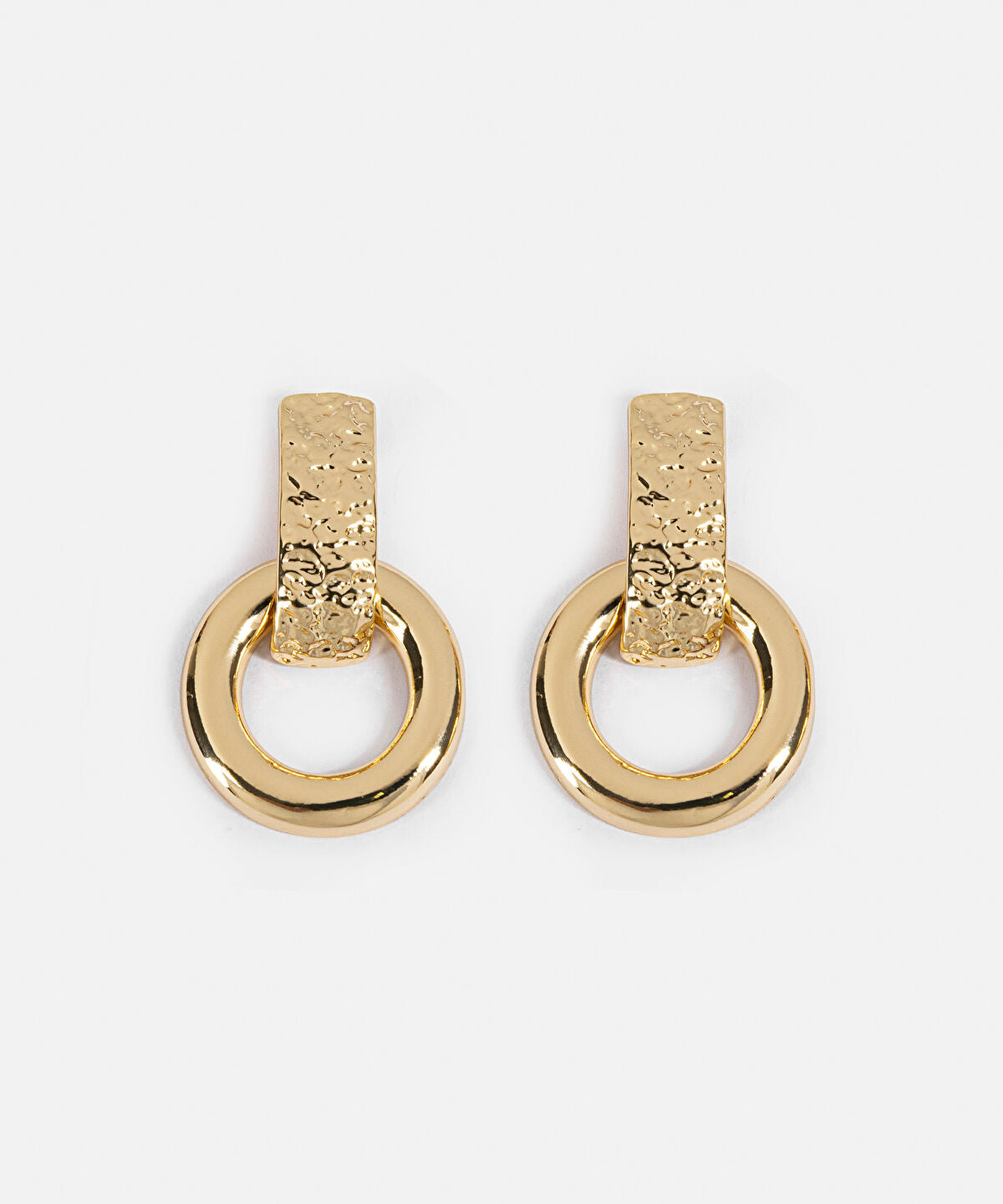Interlocking Metal Earrings