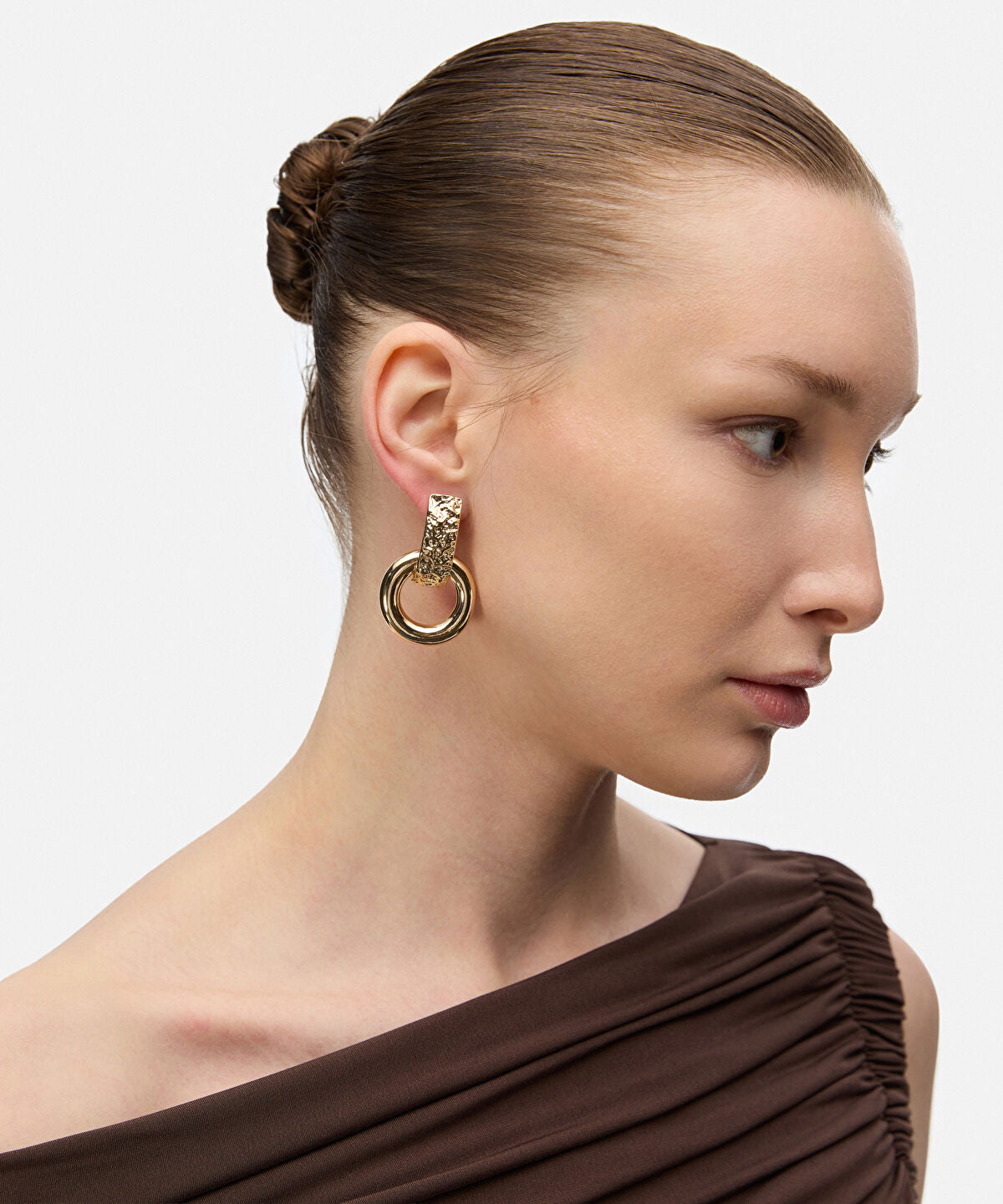 Interlocking Metal Earrings
