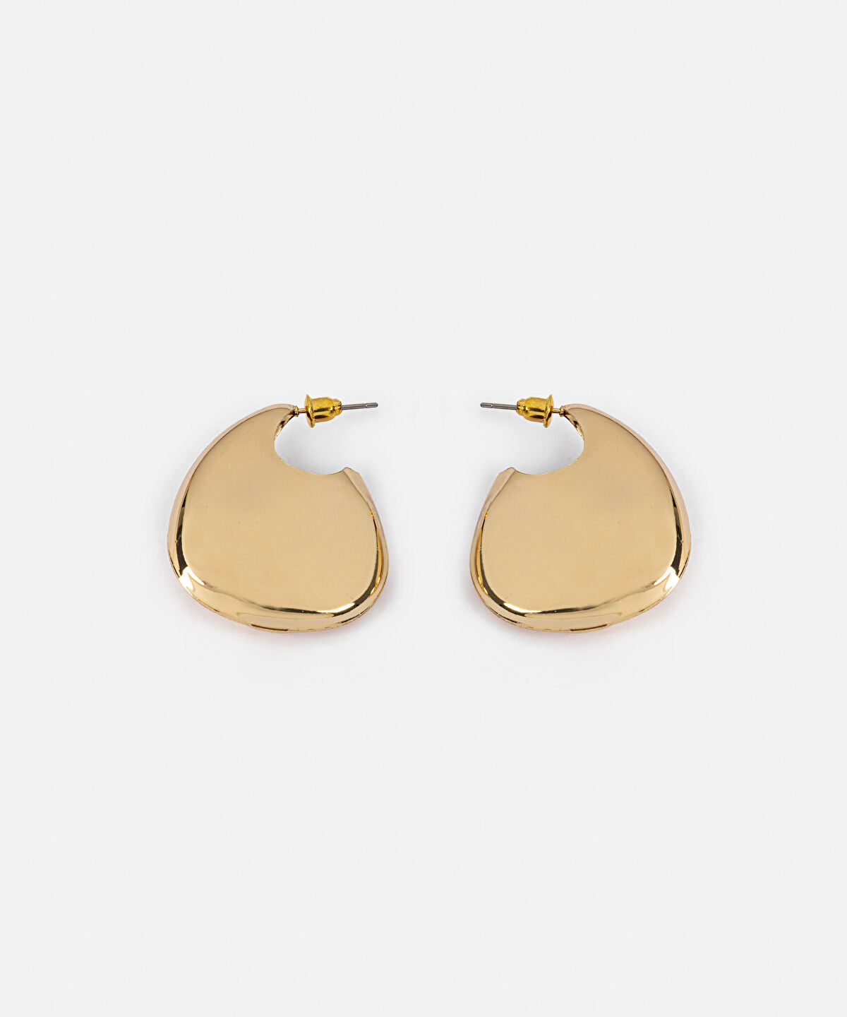 Voluminous Metal Earrings