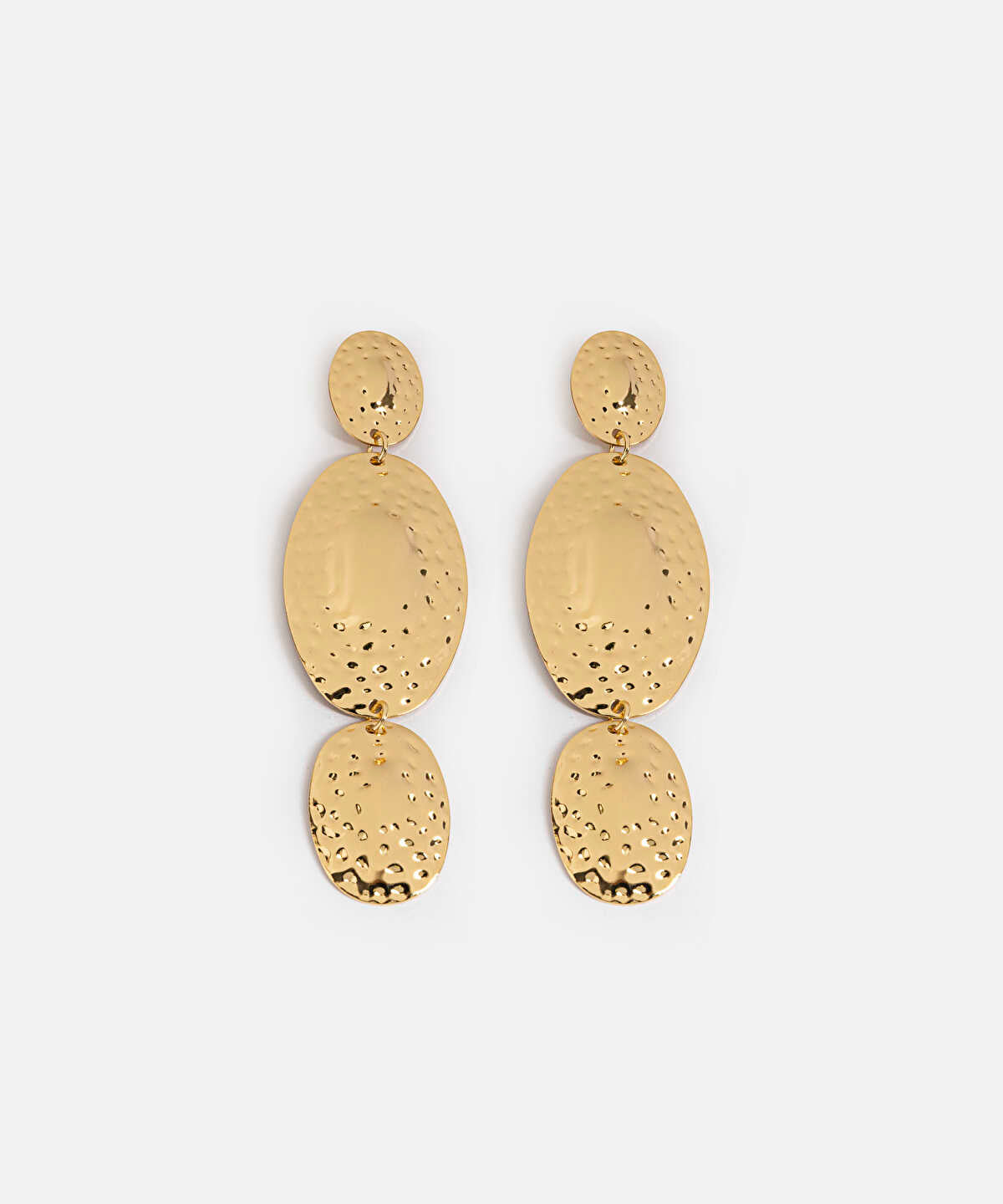 Textured Dangle Earrings