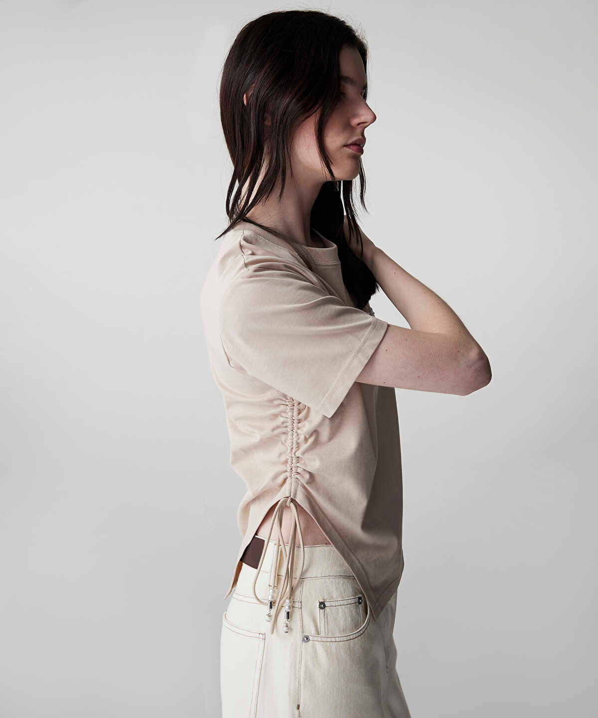 Embellished Slogan T-Shirt