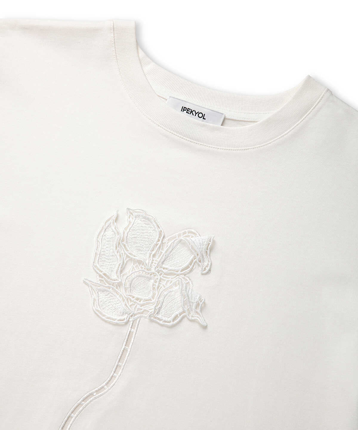 Floral Applique T-Shirt