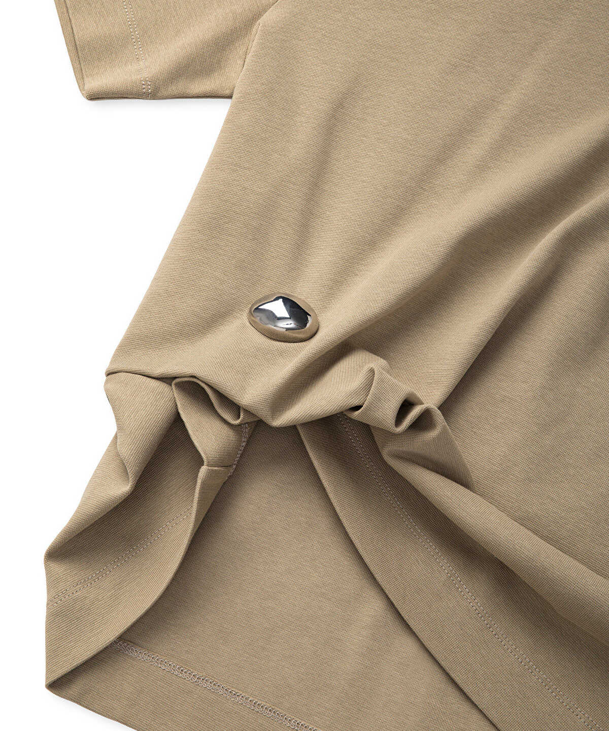 Asymmetric T-Shirt with Accessory