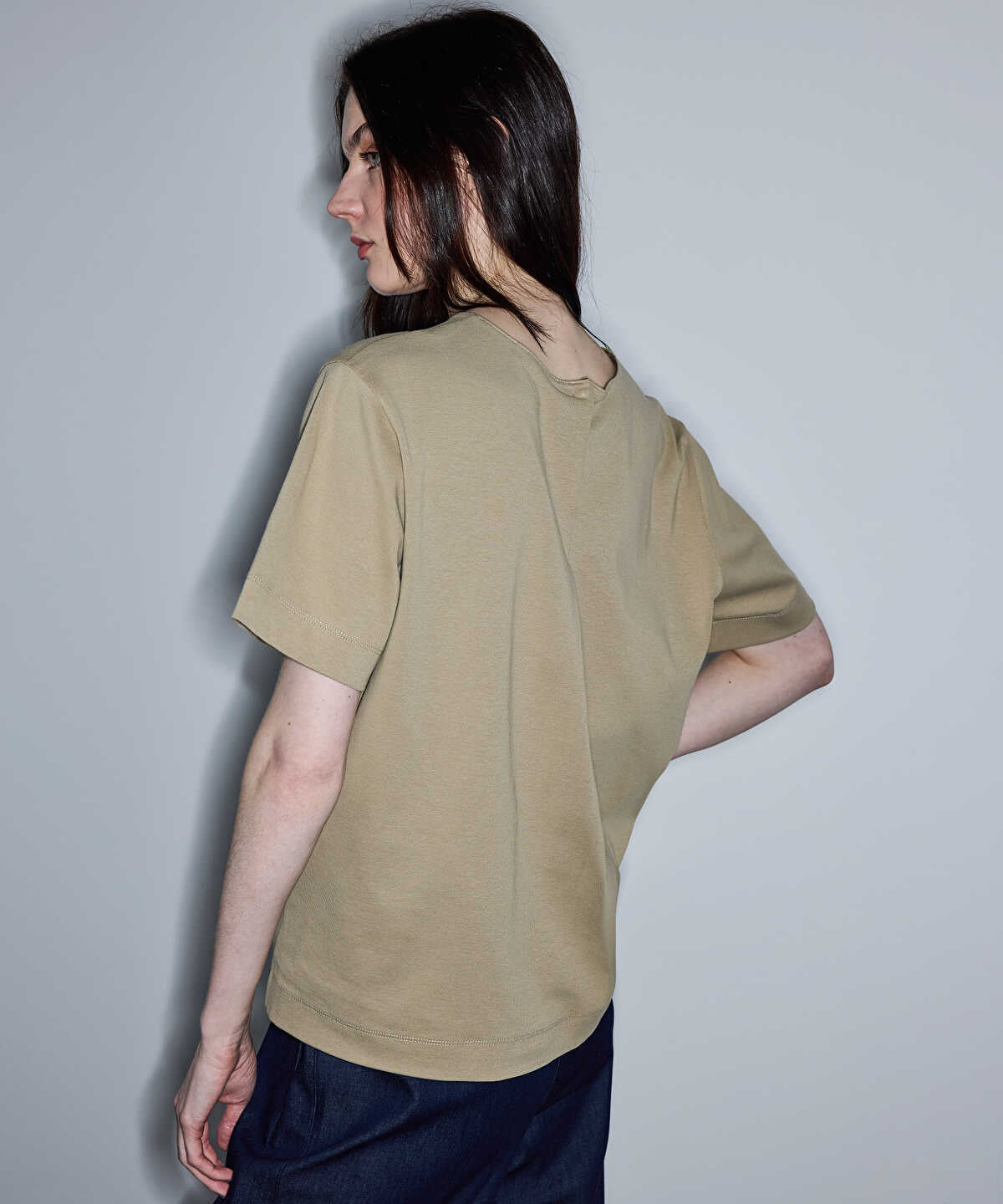 Asymmetric T-Shirt with Accessory