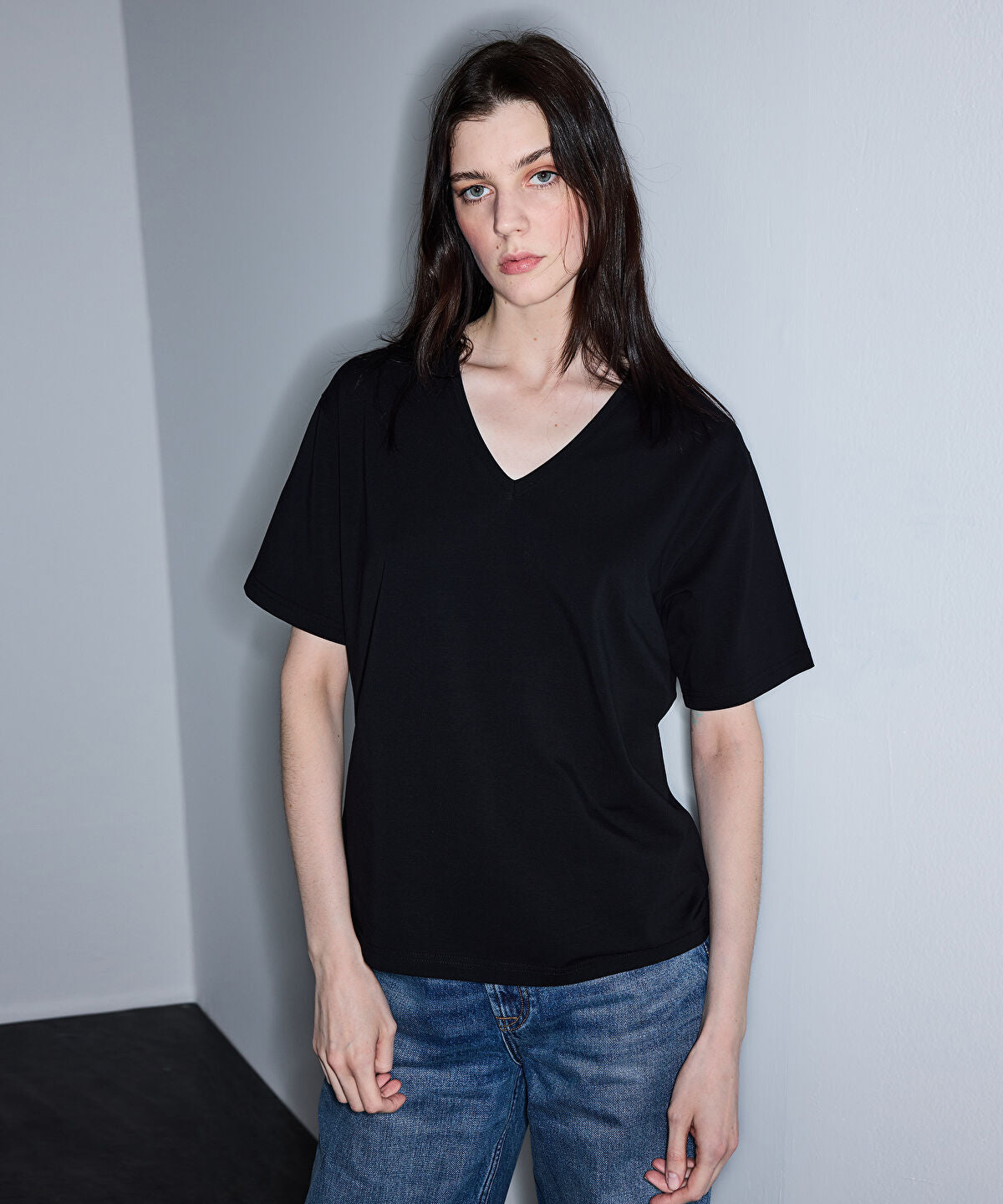 V-Neck Basic T-Shirt