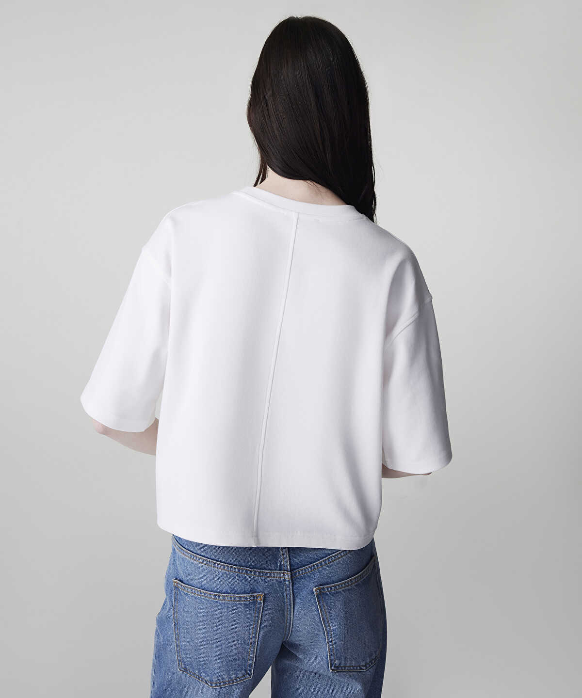 T-Shirt with Faux Pearls