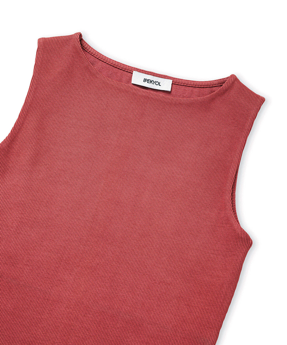 Boat Neck Slim-Fit T-Shirt