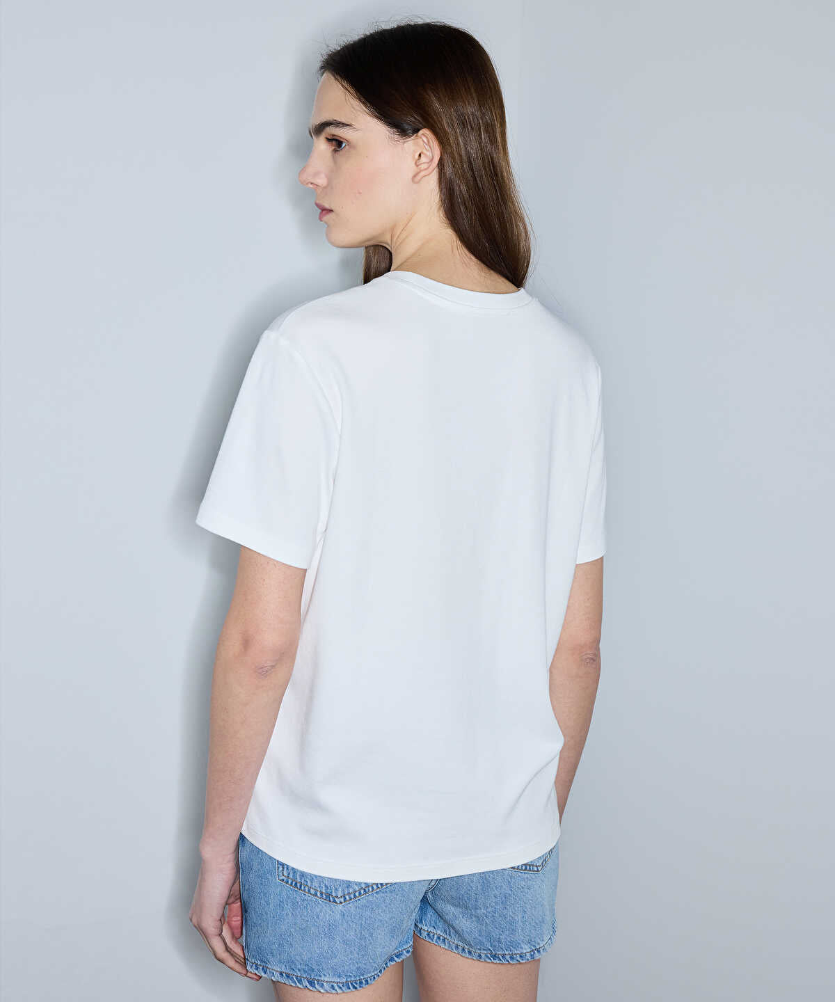 Sequin Embellished Slogan T-Shirt