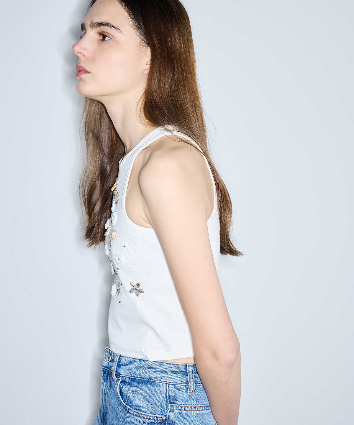 Slim-Fit T-Shirt with Applique