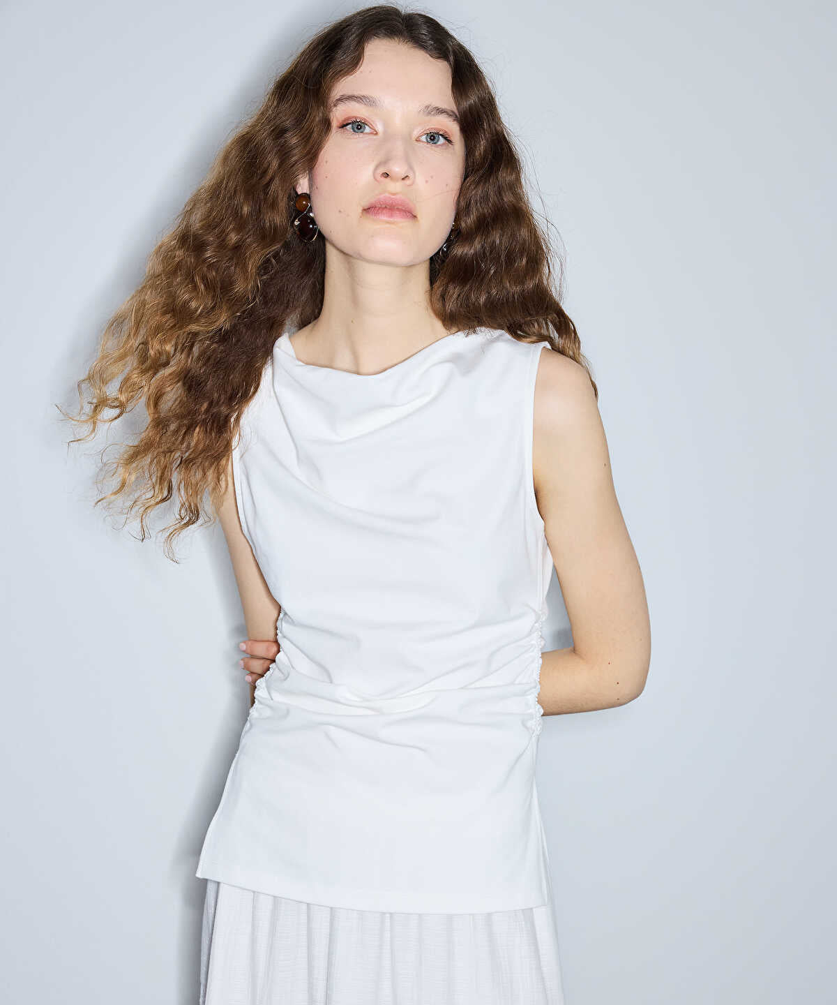 Gathered T-Shirt