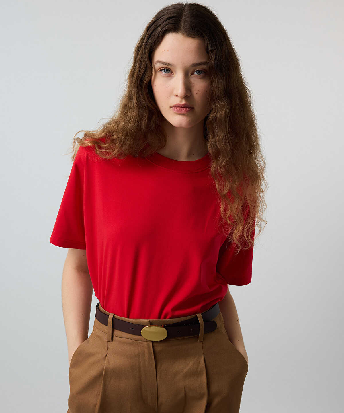 Crew Neck Basic T-Shirt
