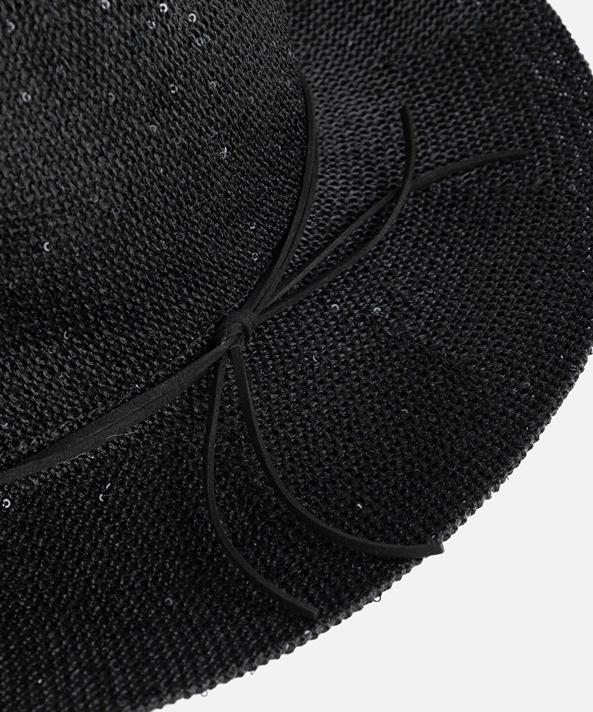 Sequin Embellished Hat