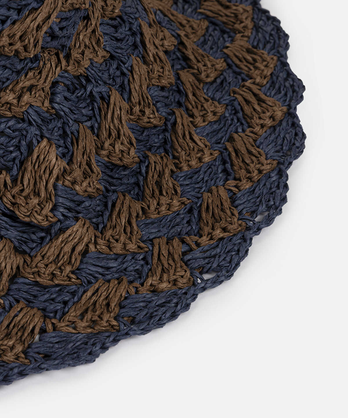 Straw Effect Bucket Hat
