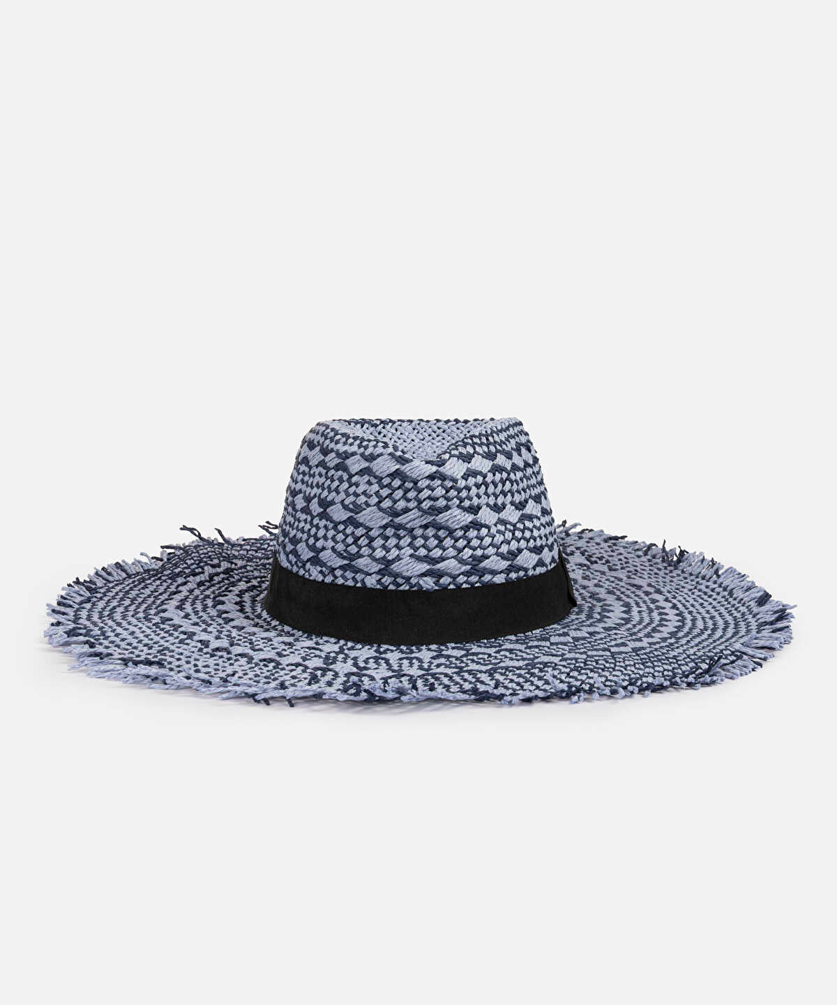 Fringed Hat with Band