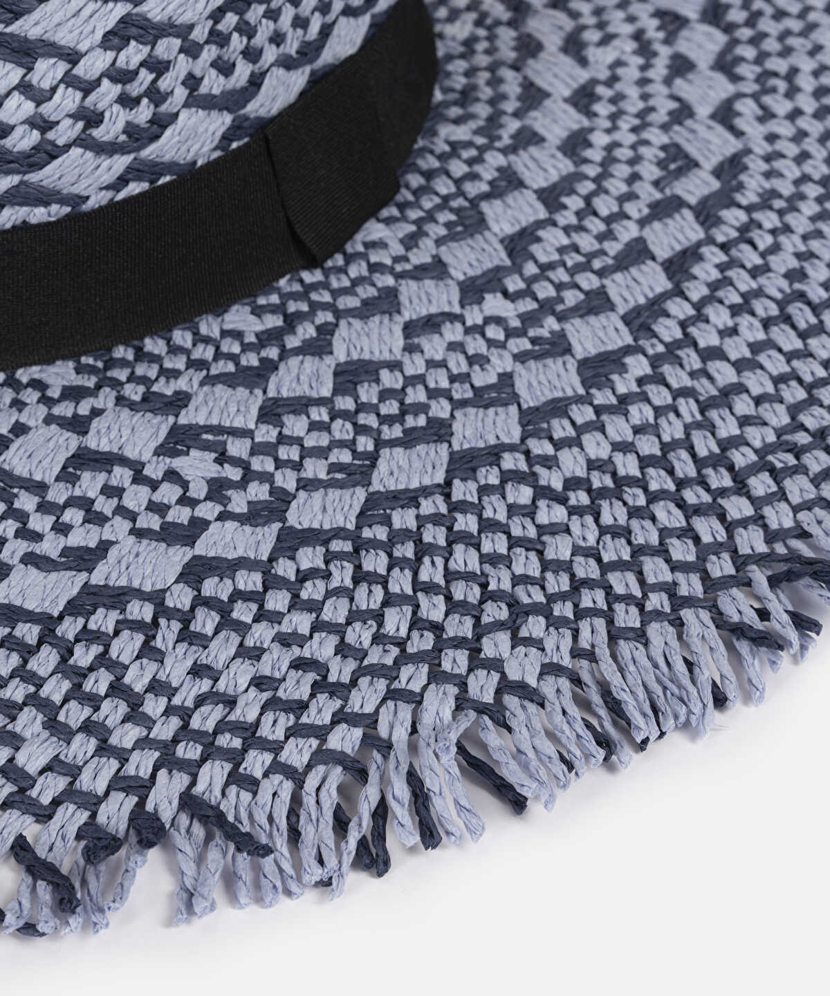 Fringed Hat with Band
