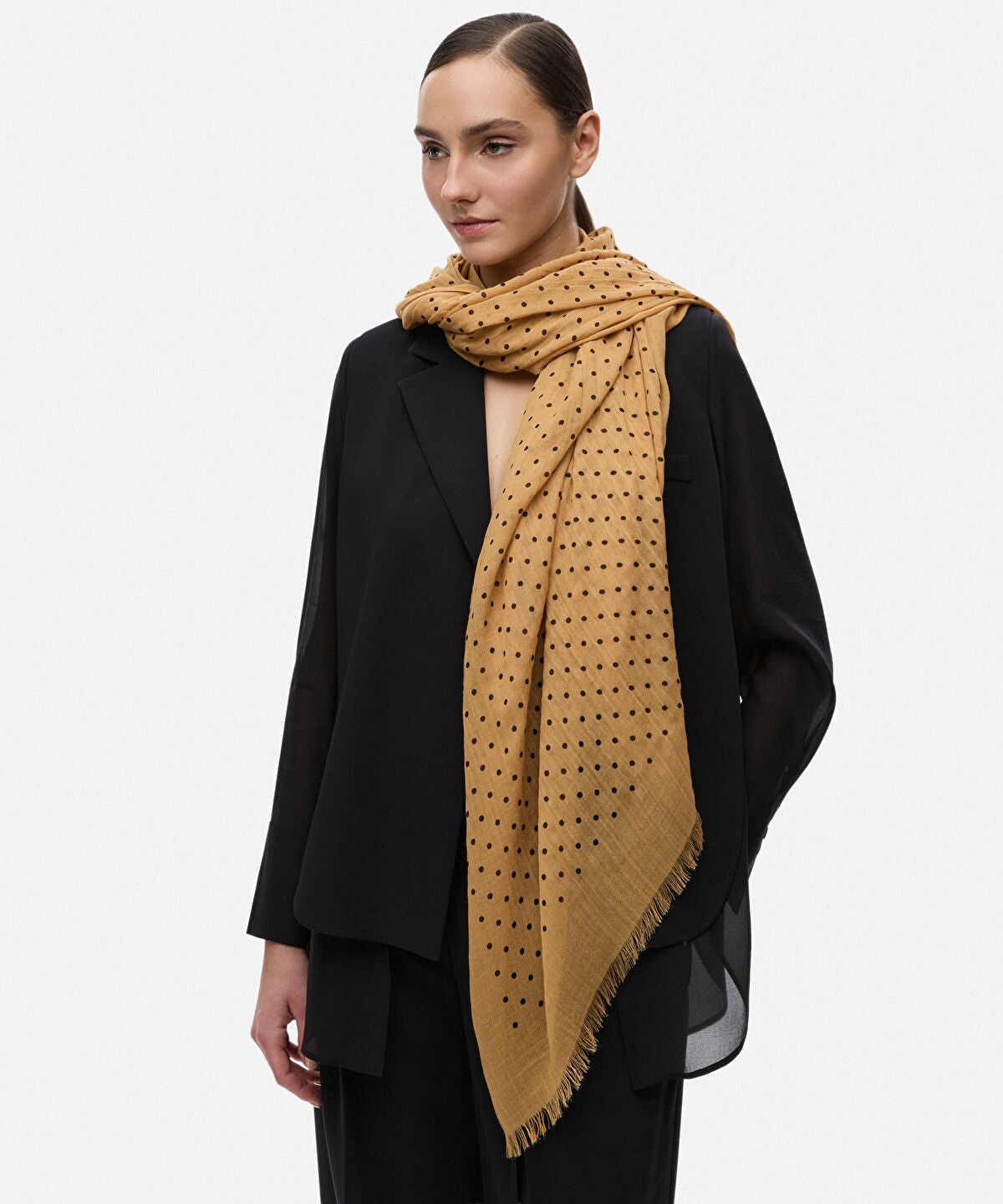 Polka-Dot Scarf