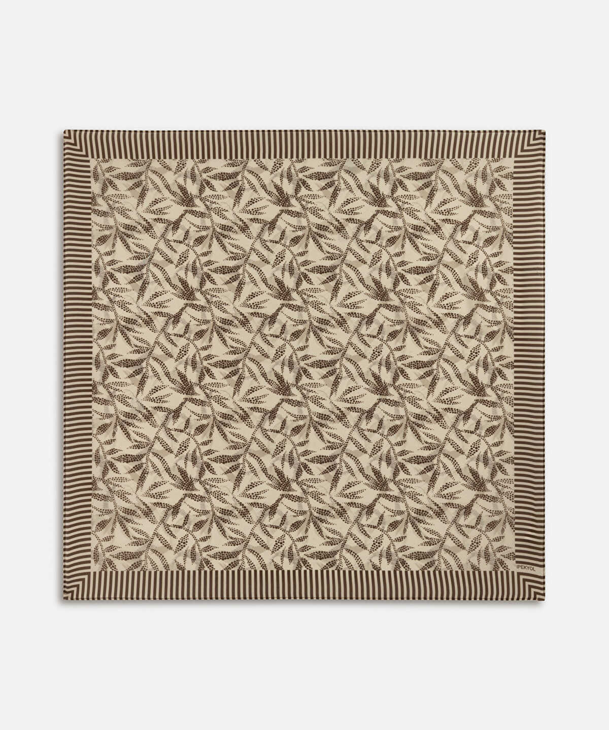Silk Blend Printed Scarf