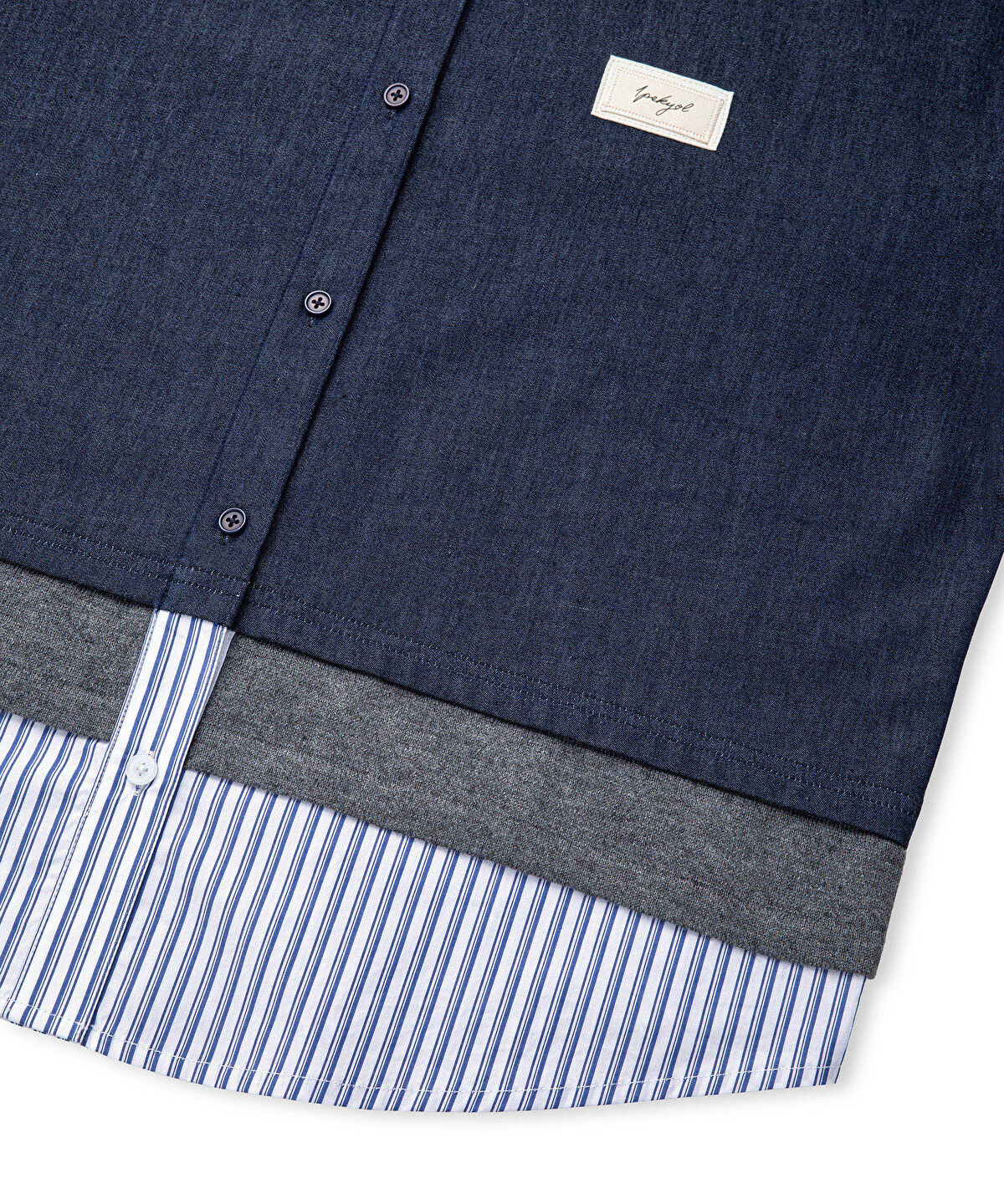 Layered-Effect Sweatshirt