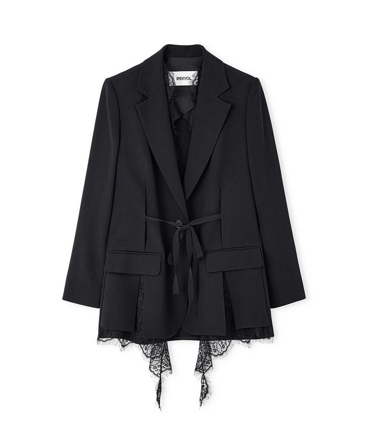 Lace Applique Blazer