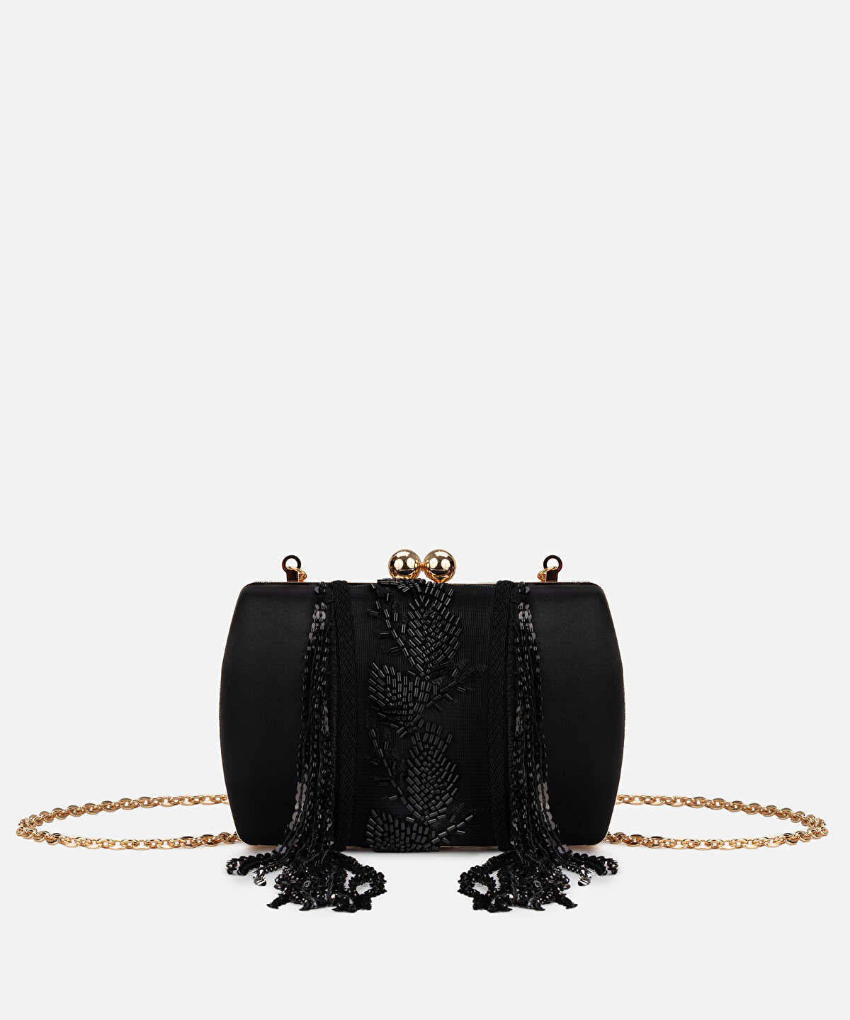 Beaded Dangle Clutch