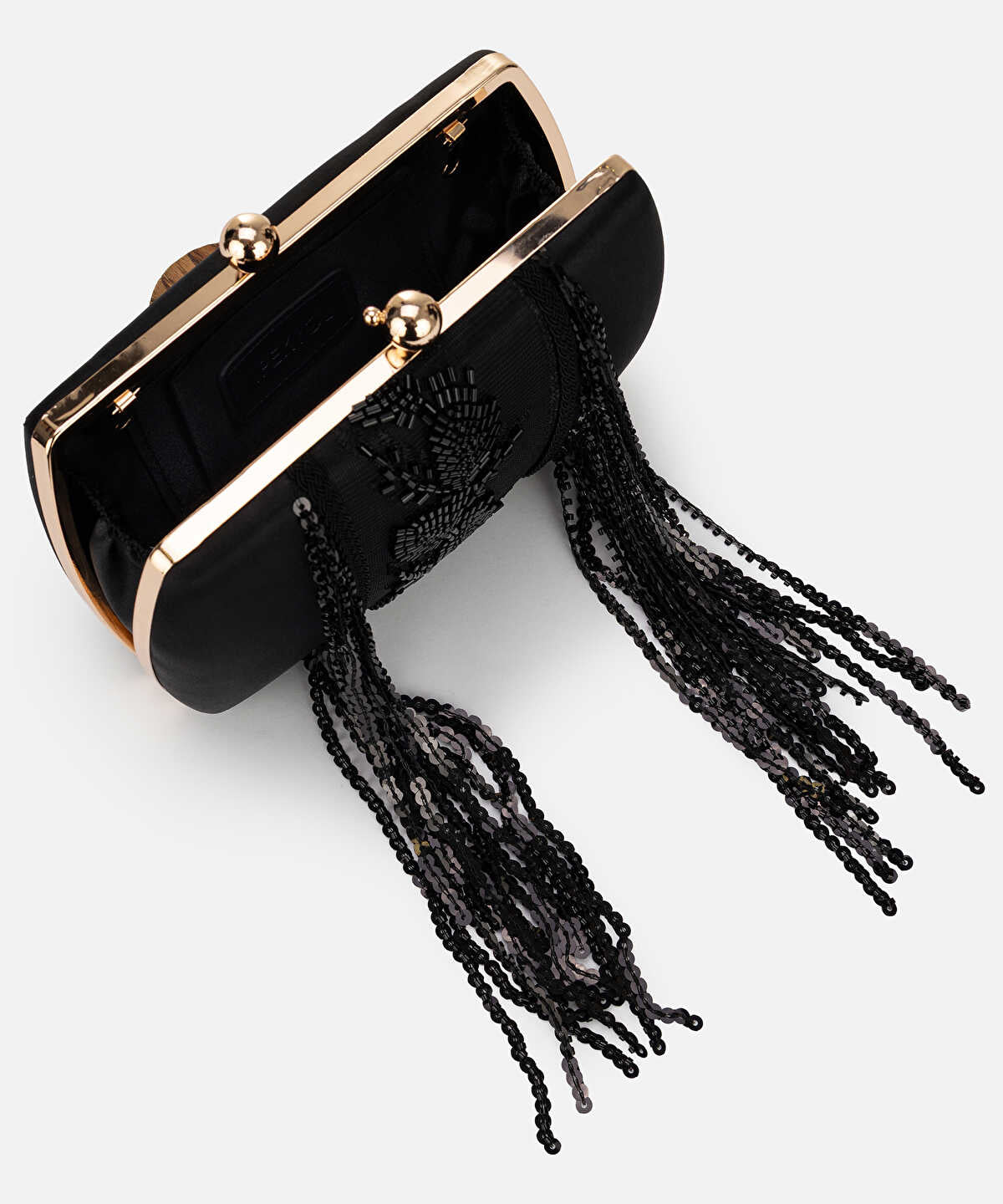 Beaded Dangle Clutch