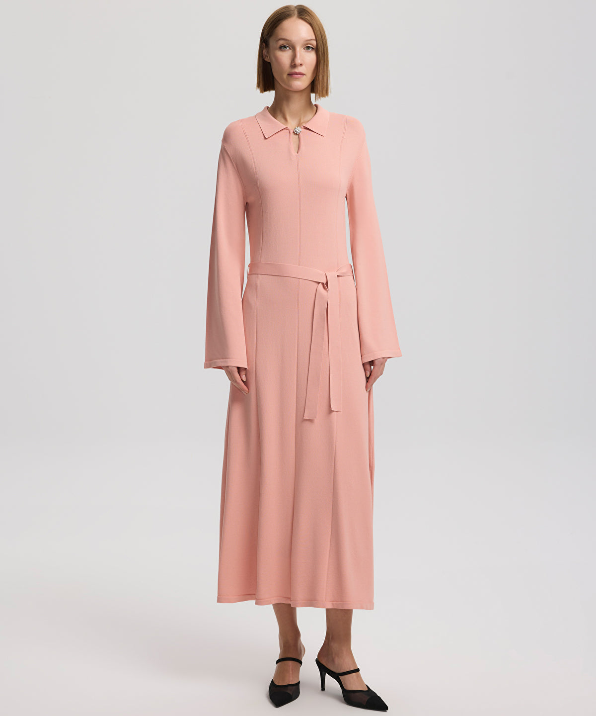 Belted dress