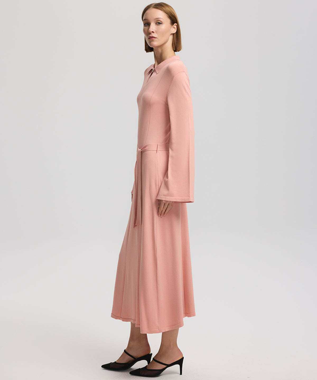 Belted dress