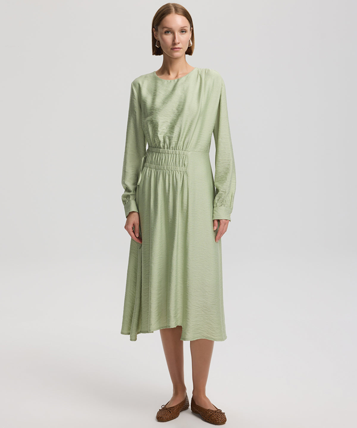 Zoomed Draped Dress