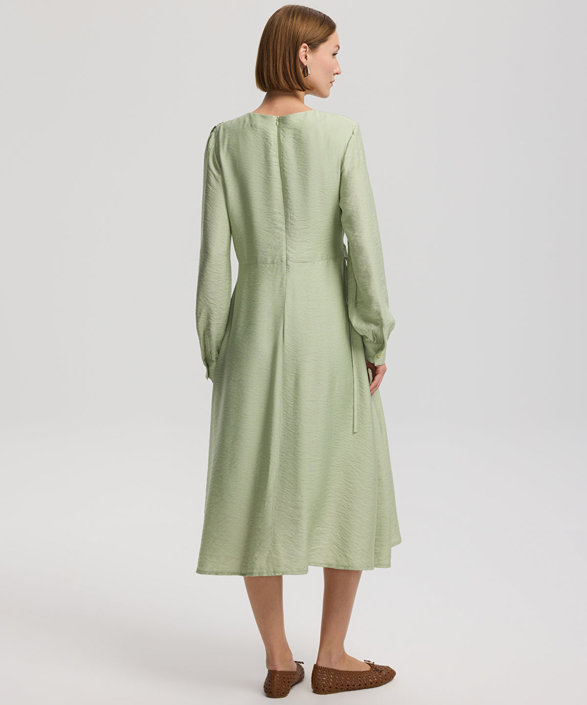 Zoomed Draped Dress