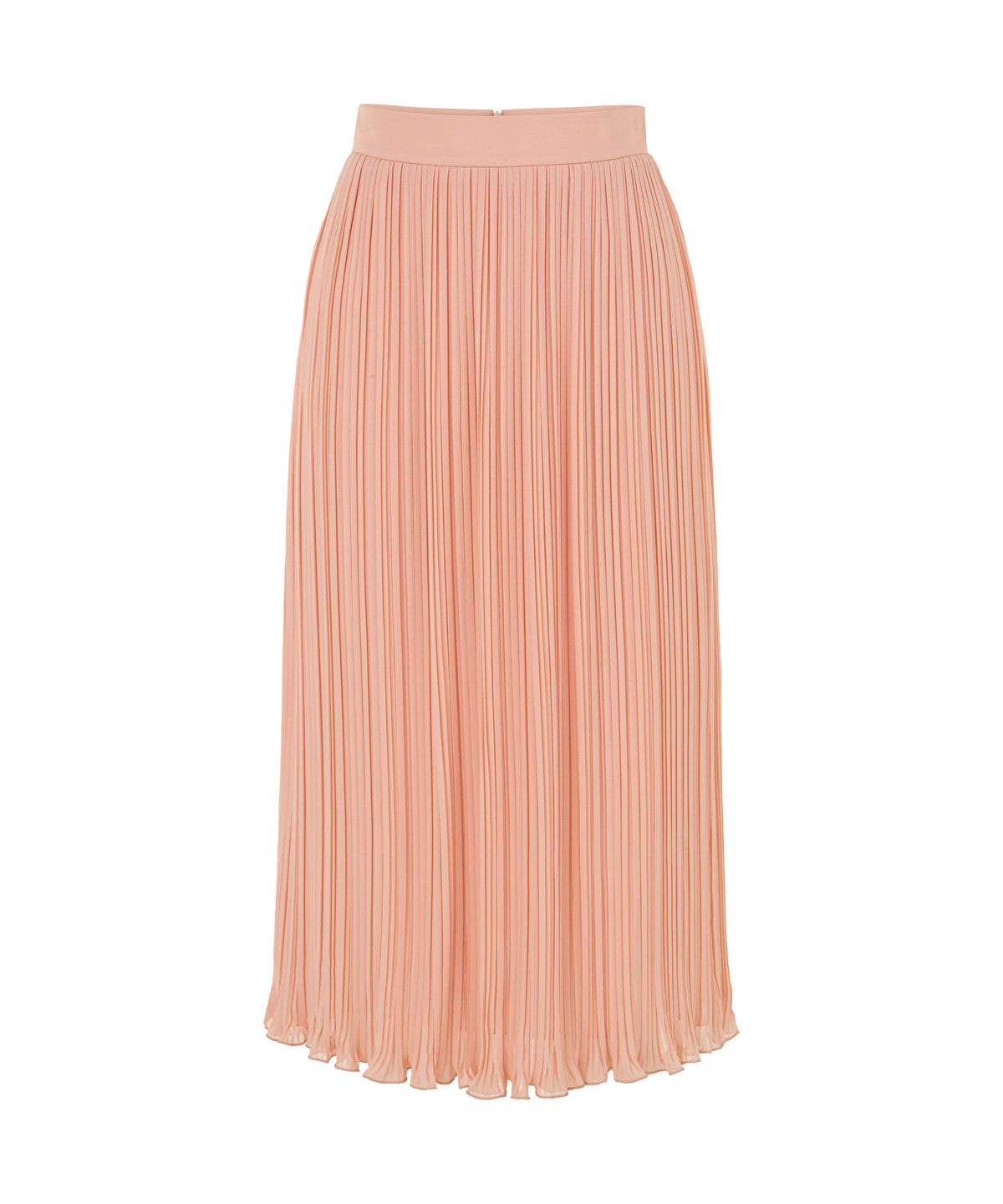 Pleated Midi Skirt