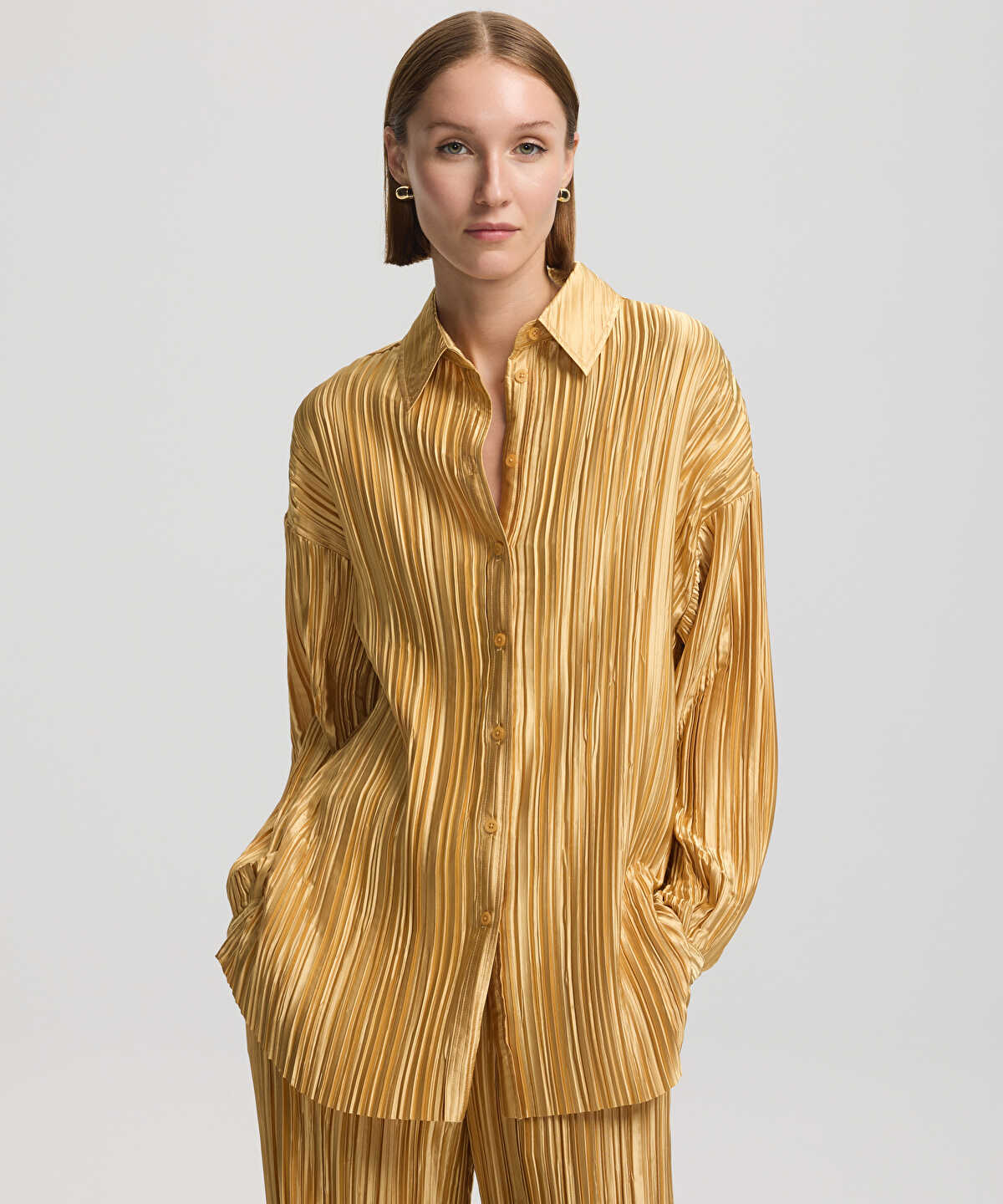 Pleated Shirt