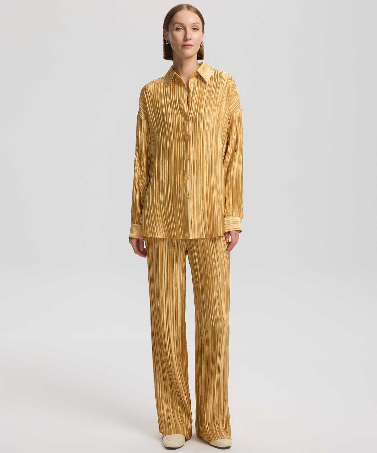 Pleated Shirt