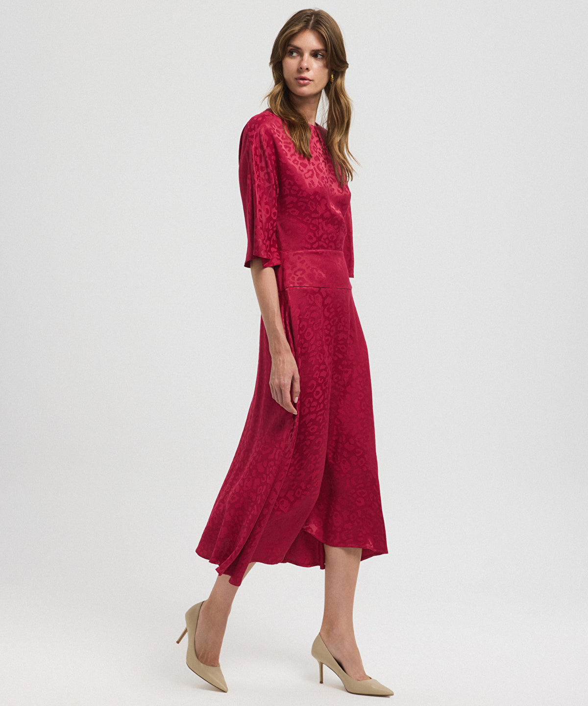 Jacquard Viscose Dress