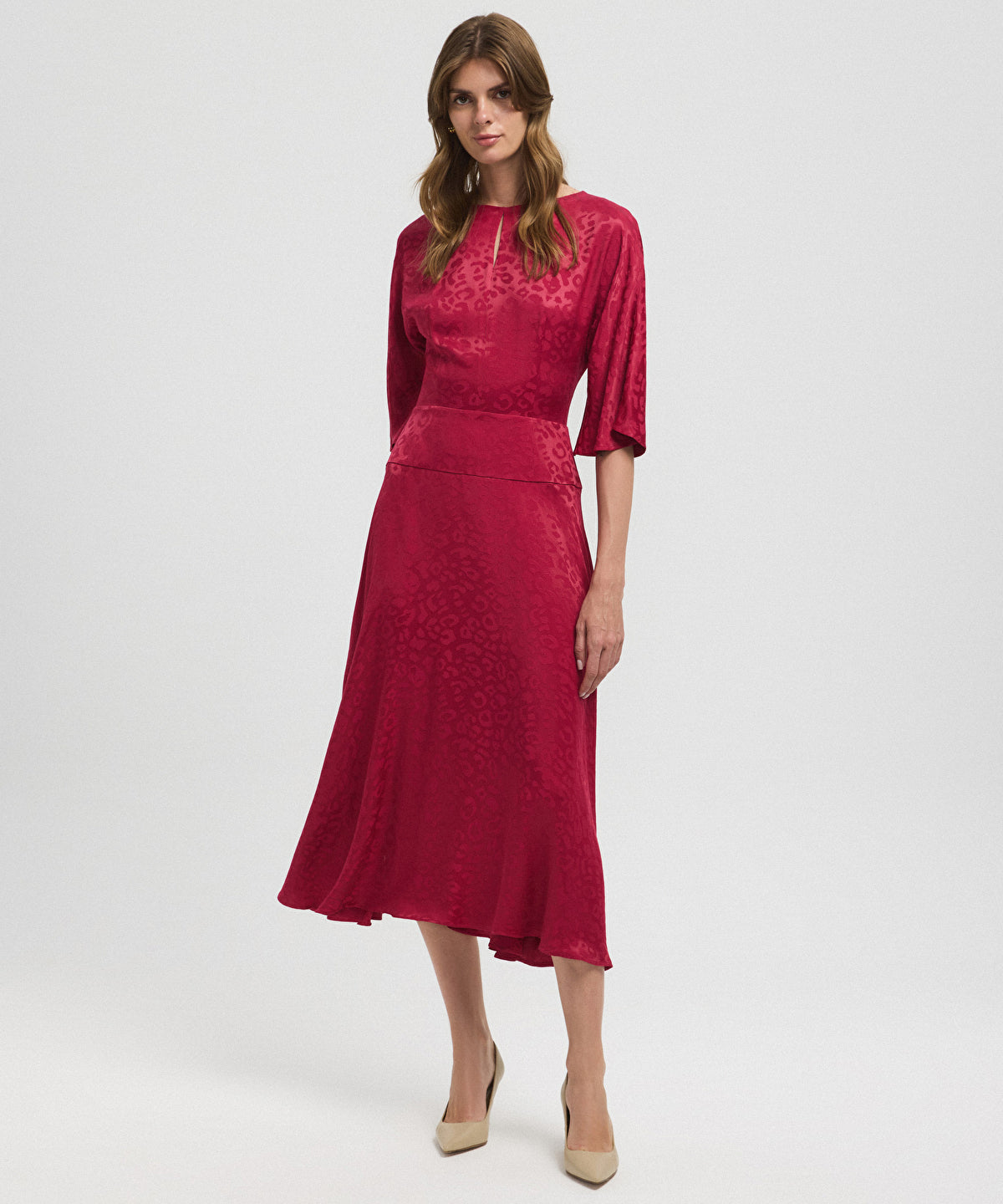 Jacquard Viscose Dress