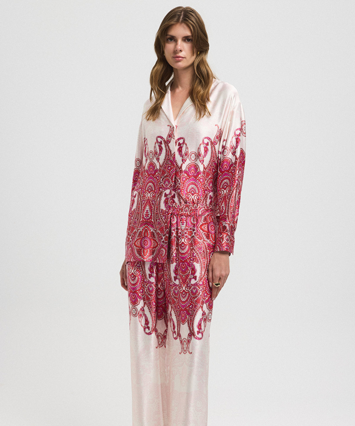 Printed Viscose Trousers