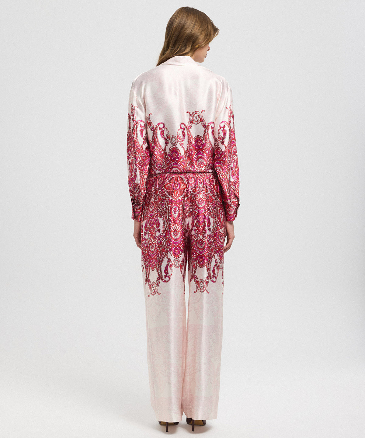 Printed Viscose Trousers