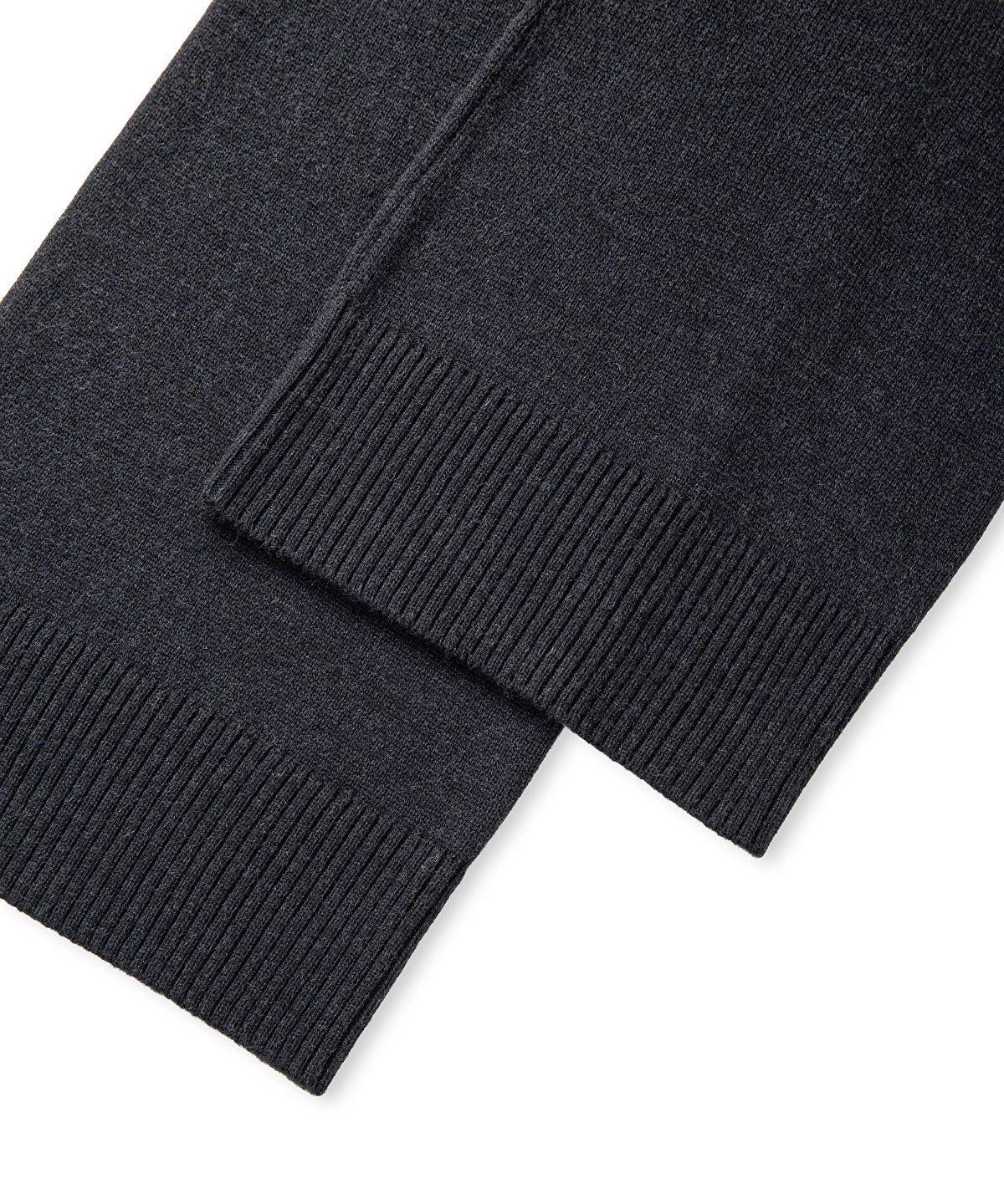 Wide-Leg Knit Trousers