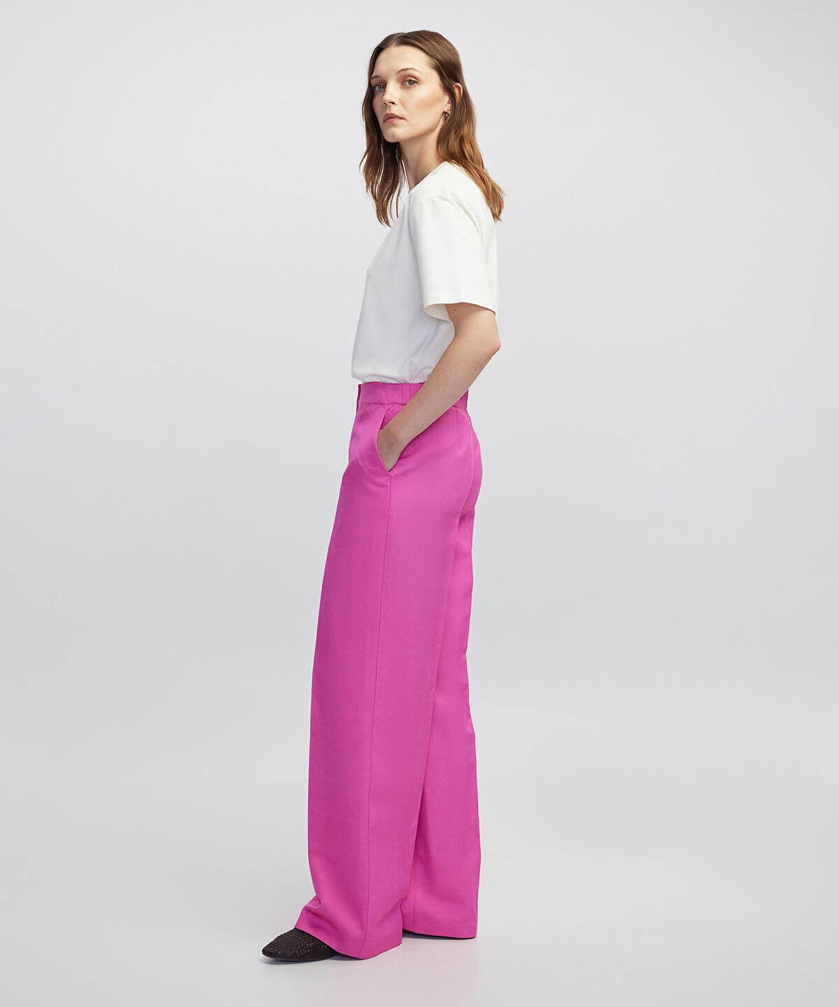 Wide-Leg Trousers