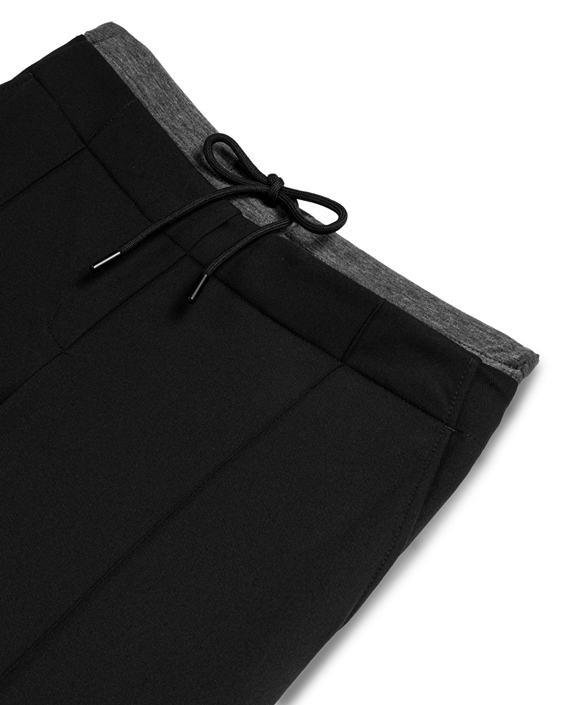 Color-Block Contrast Waist Trousers