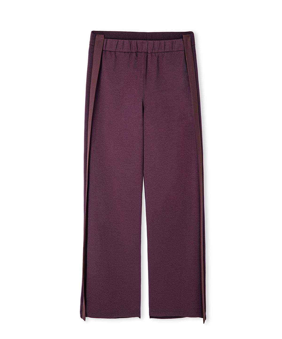 Color-Block Wide-Leg Trousers