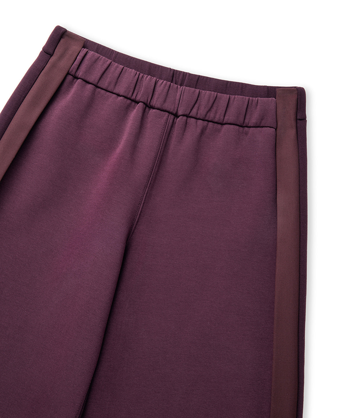 Color-Block Wide-Leg Trousers