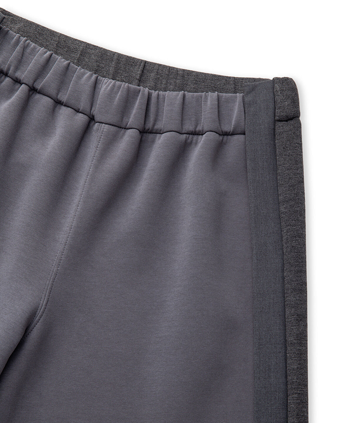 Color-Block Wide-Leg Trousers