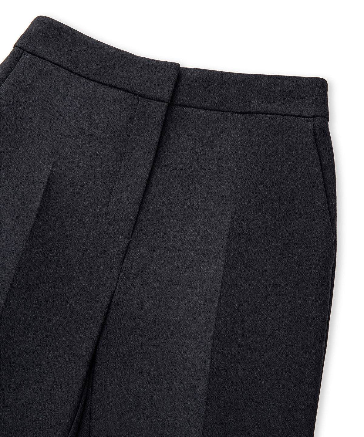 Elastic-Back Cigarette Trousers