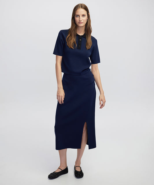 Midi Knit Skirt