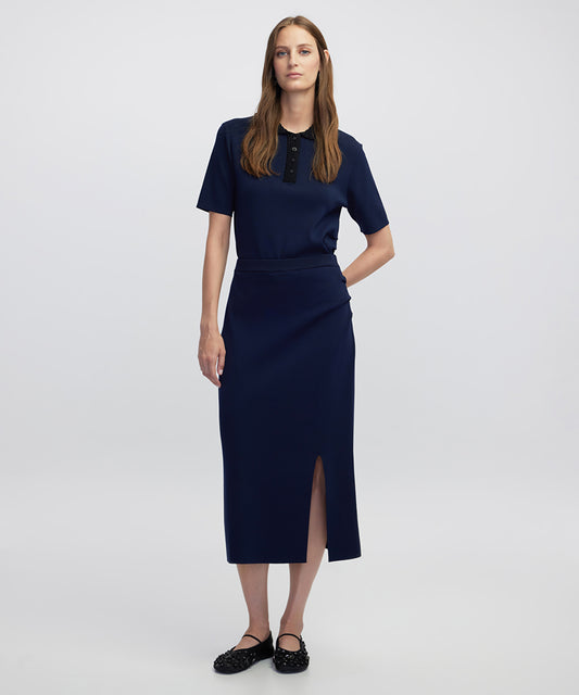 Midi Knit Skirt