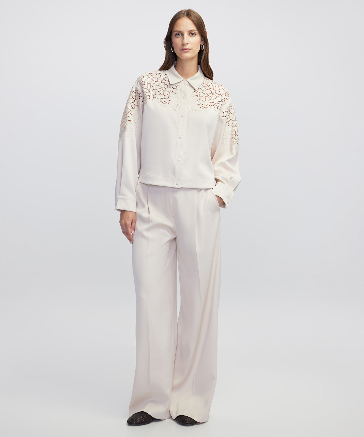 Embroidered Applique Jacket