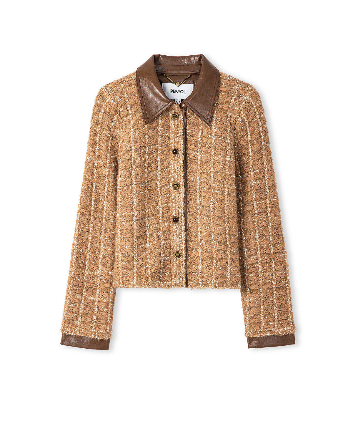 Zoomed Mixed Media Jacket
