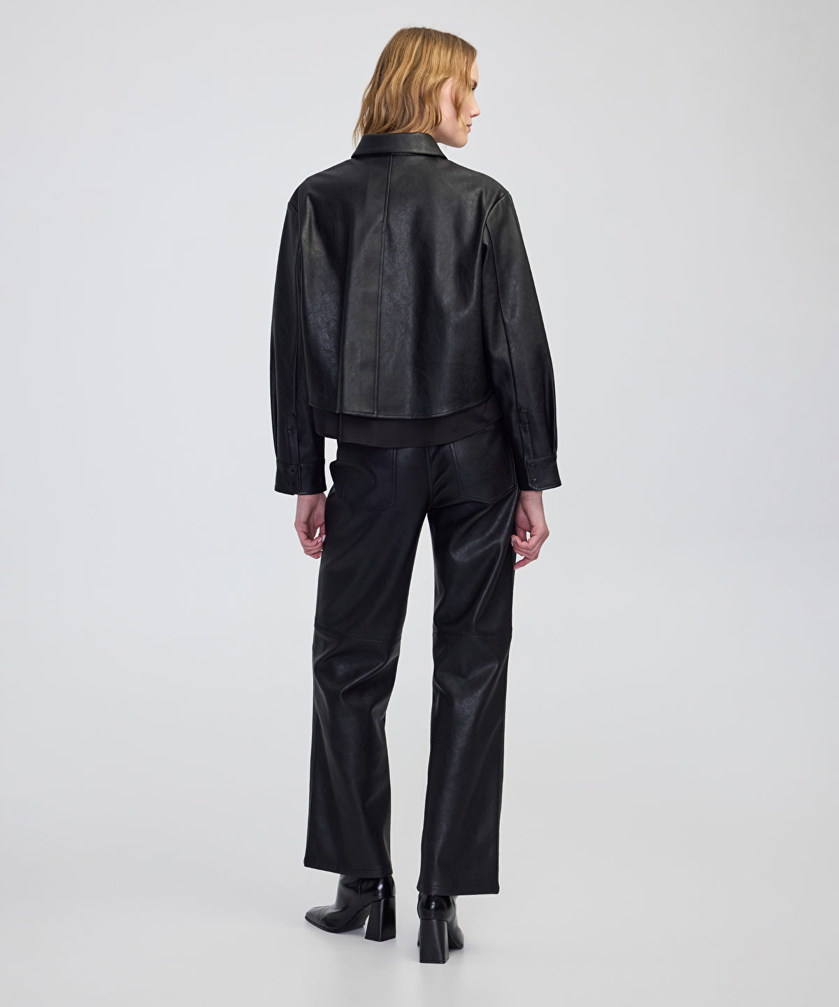 Mixed Media Layered Jacket