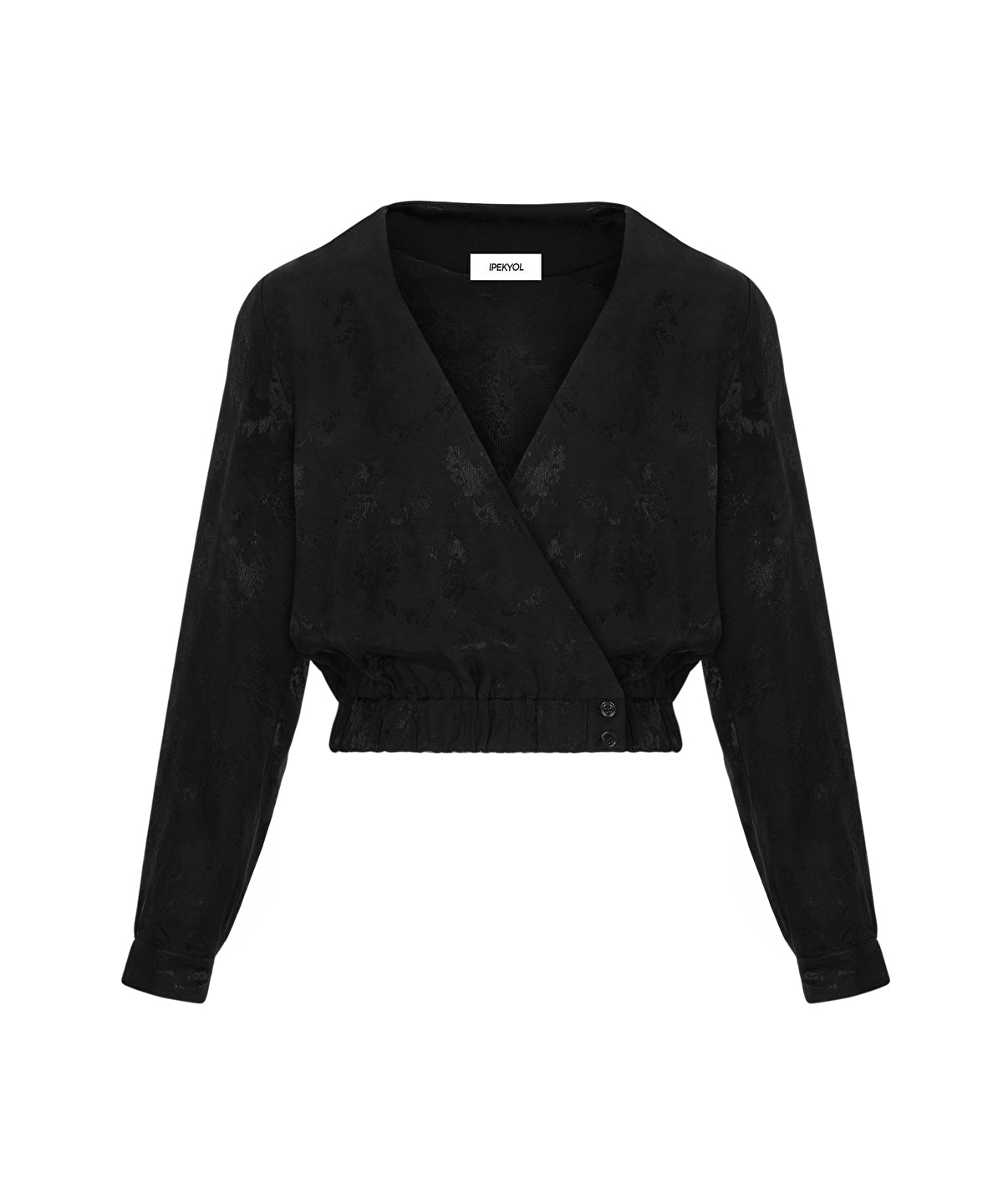 Zoomed Jacquard Blouse